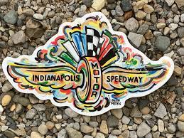 Justin Patten Indianapolis Motor Speedway Vinyl Sticker