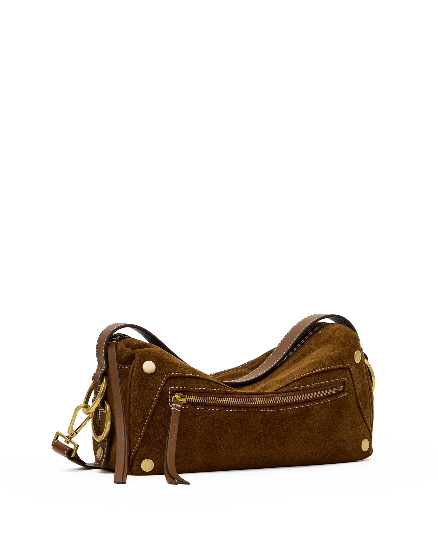 PREORDER NOW!  Doxie Medium Cinnamon Suede/Antique Gold