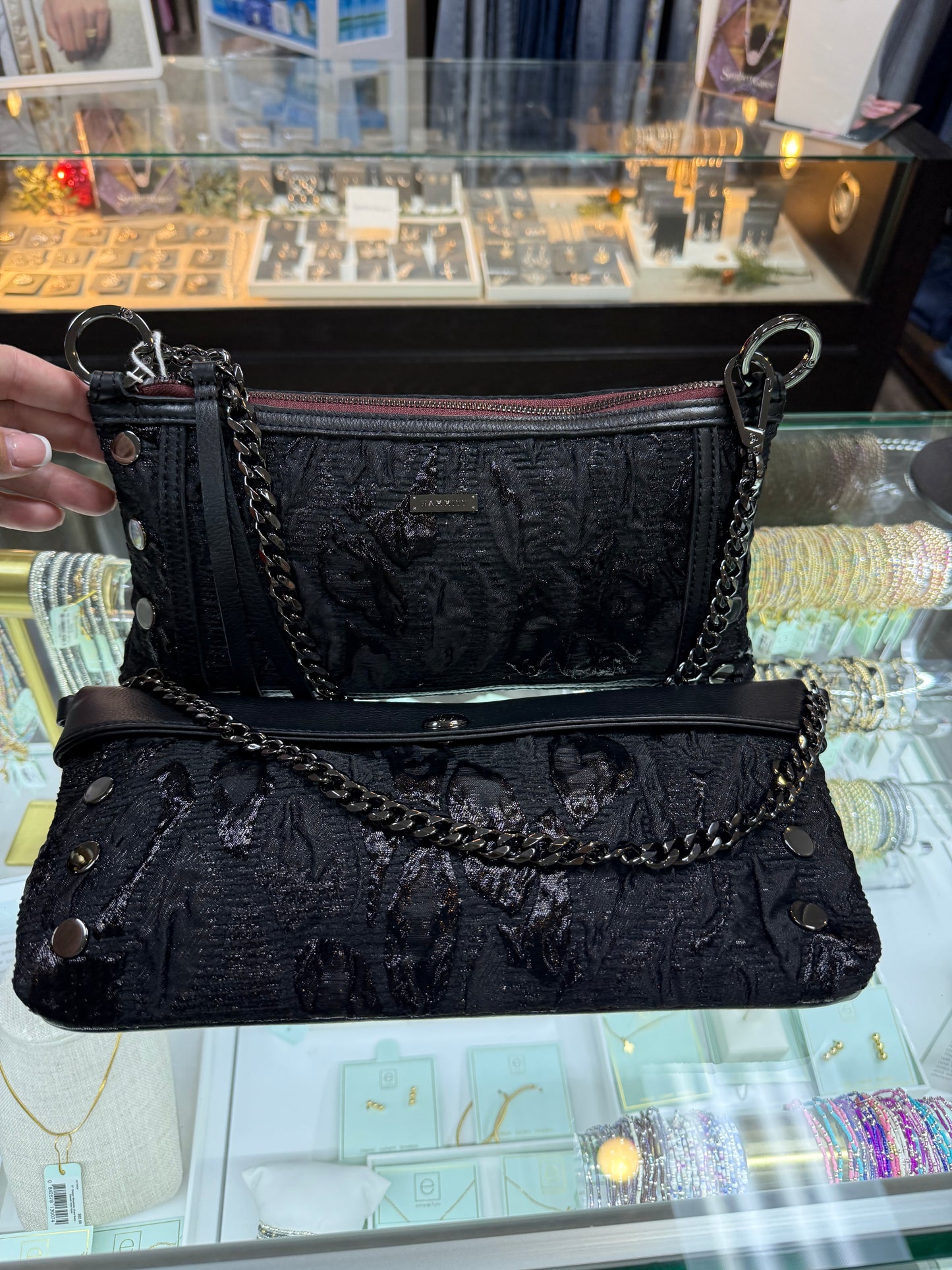 Invitation Clutch Midnight Marquise/Gunmetal