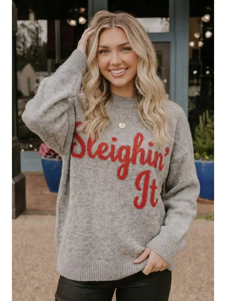 Sleighin It Holiday Sweater