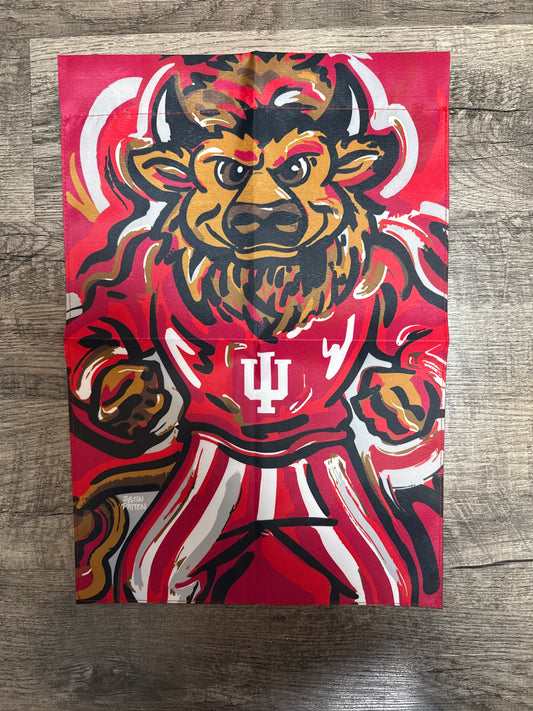 IU Bison Garden Flag