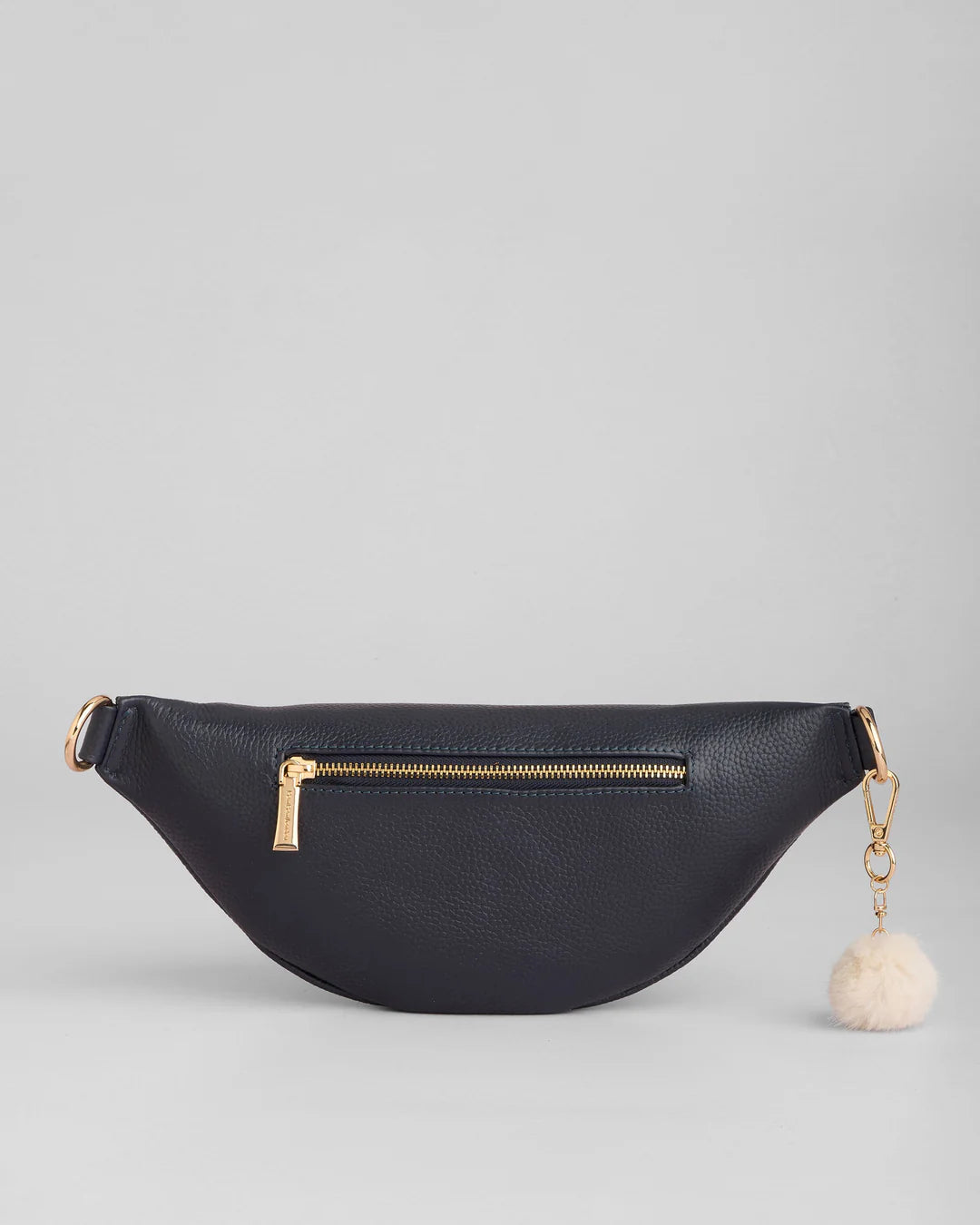 Bum Bag Navy + 2 straps (Logo Navy Strap & Navy Floral Strap)