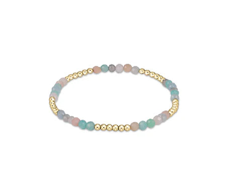 BBLFP25HOTMSS25 Blissful Pattern 2.5mm Bead Bracelet - Hot Mess SS25