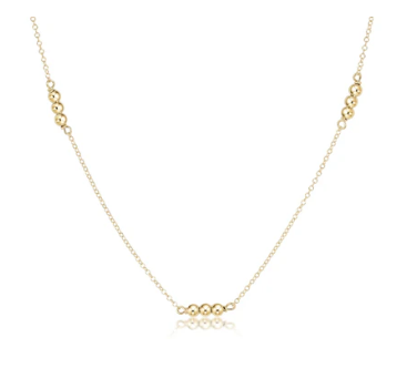 17" Choker Joy Simplicity Chain Gold - 3mm Gold