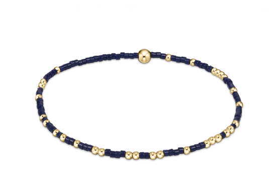 BGDHOPUNWMNA GamedayHope Unwritten Bracelet Matte Navy