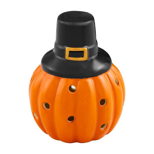 40030347 PUMPKIN HAT LIGHT UP SITTER