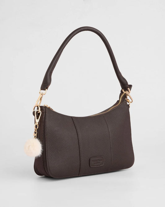 Pom Pom London Edgware Chocolate Plum
