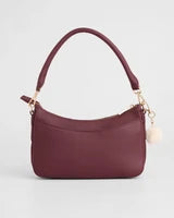 Pom Pom London Edgware Dark Maroon