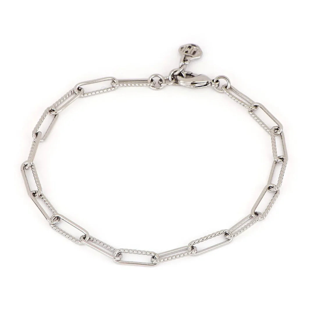 B5331-R002 DIAMANTE LINK  RHOD. BRAC.