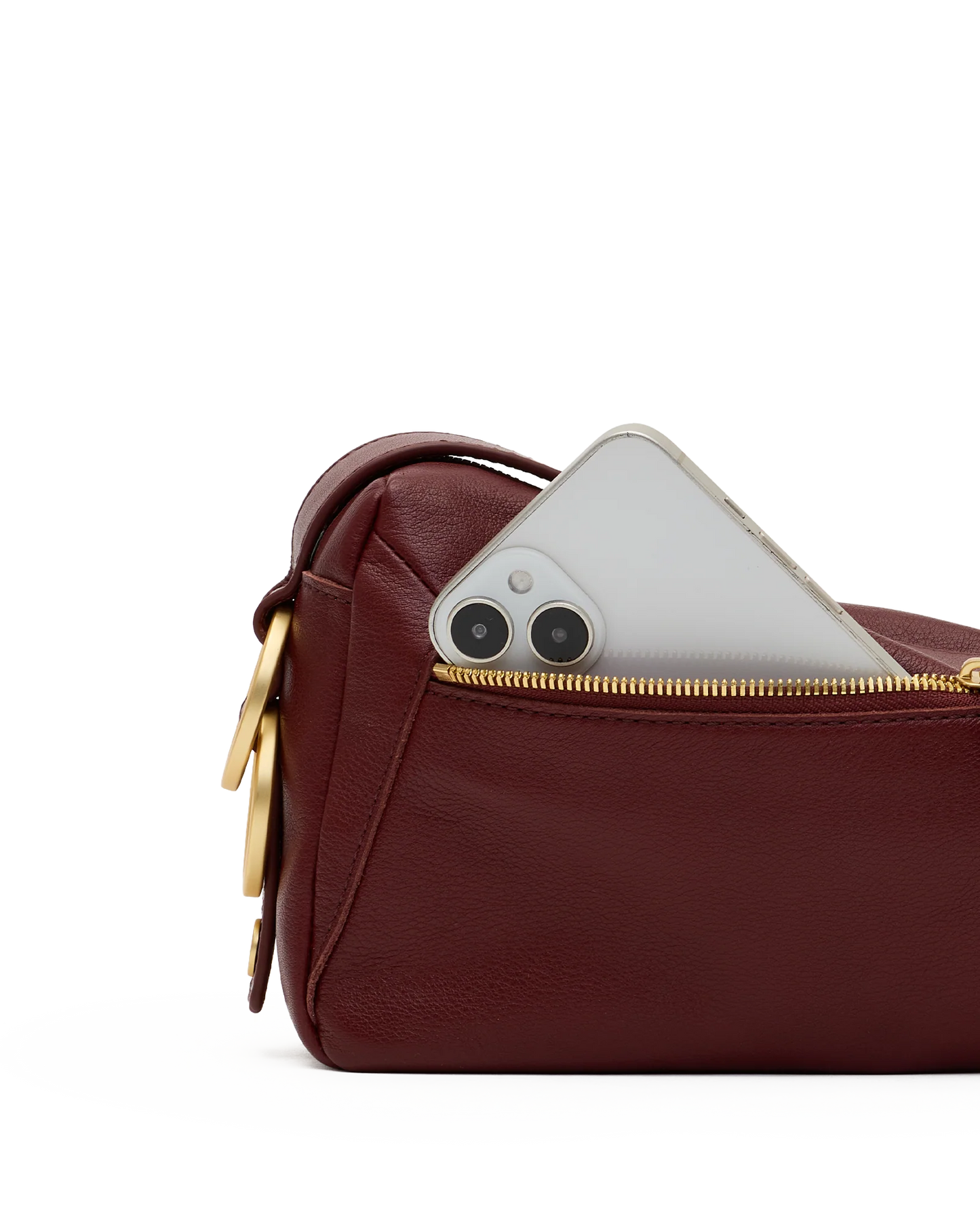 PREORDER NOW!  Doxie Med Cherrywood Pebble/Brushed Gold