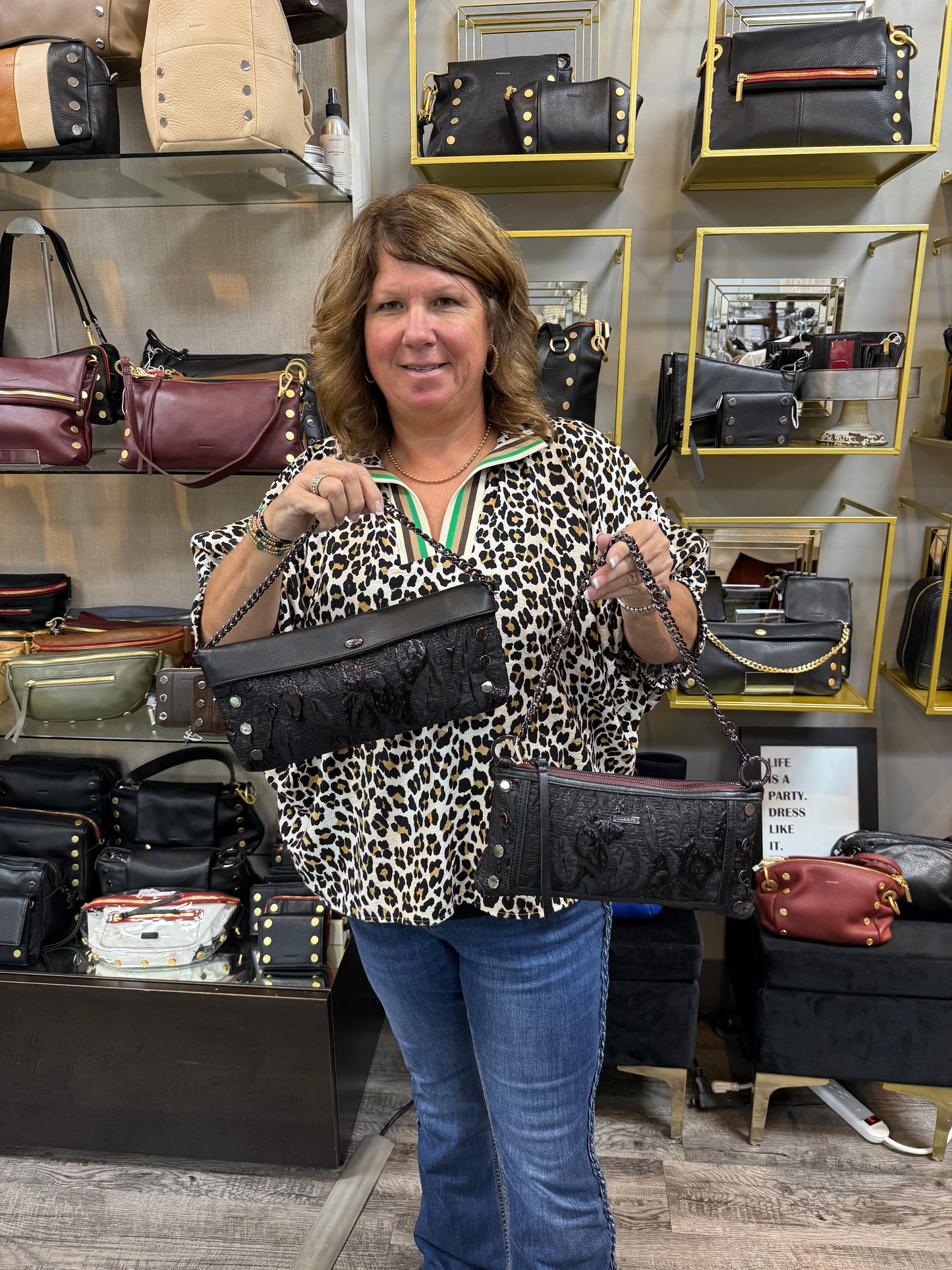 Invitation Clutch Midnight Marquise/Gunmetal