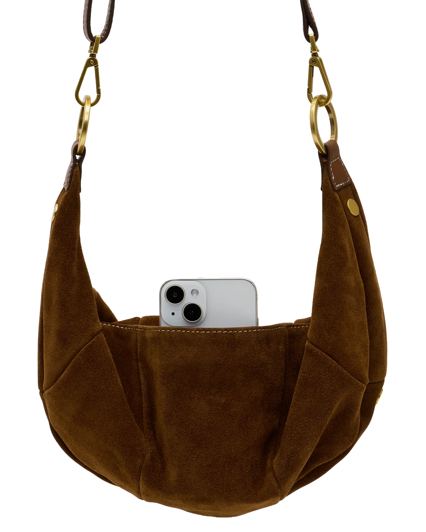 PREORDER NOW!  Erica Medium Cinnamon Suede/Antique Gold