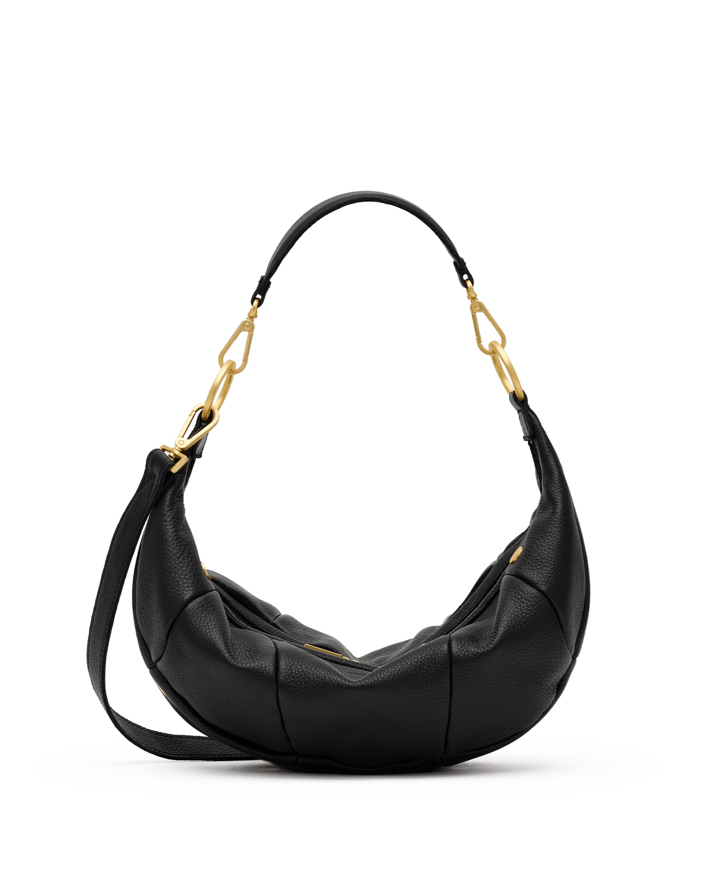 PREORDER NOW!  Erica Med Black/Brushed Gold