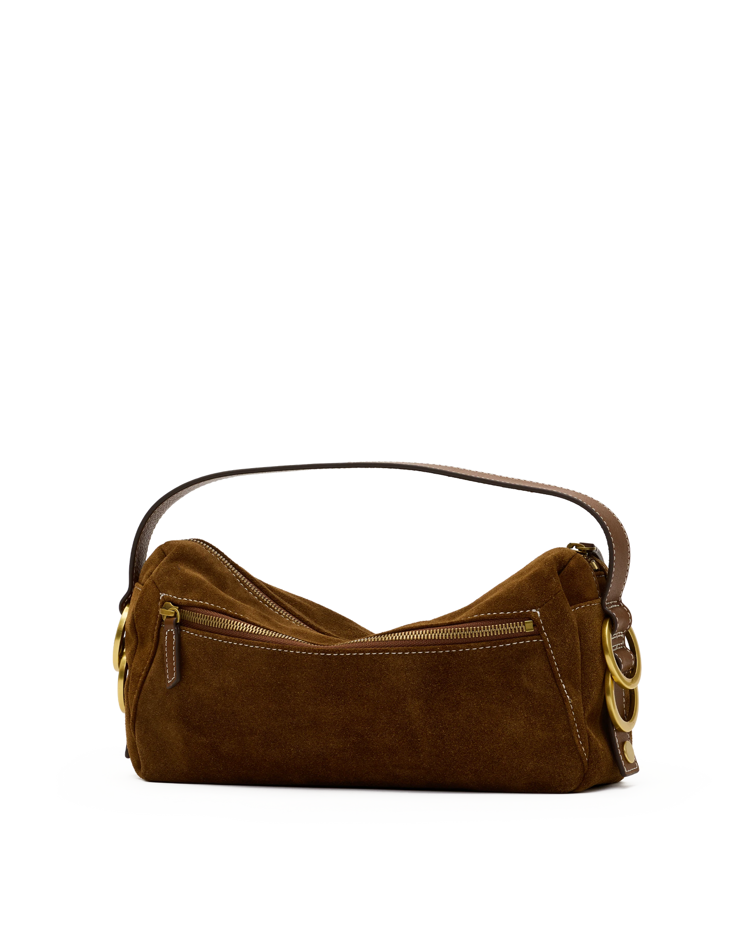 PREORDER NOW!  Doxie Medium Cinnamon Suede/Antique Gold