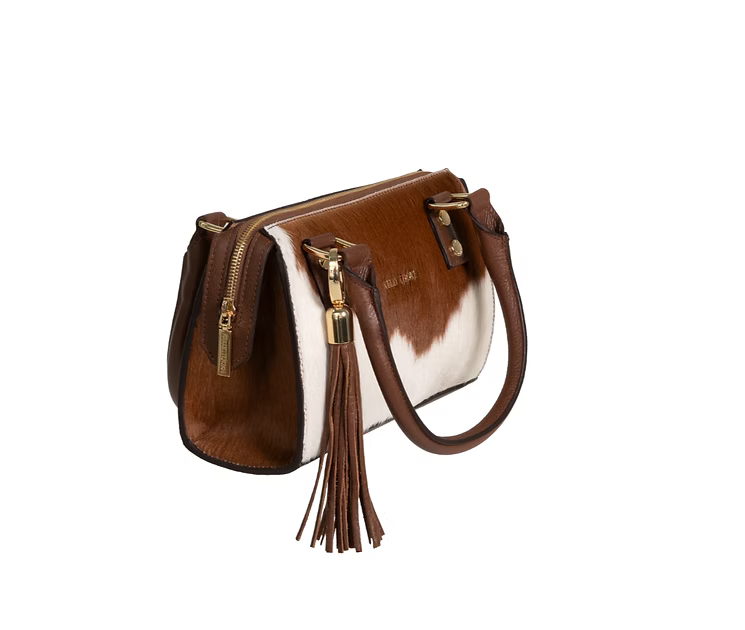 7087005 Mini Soho Calf Hair Cognac