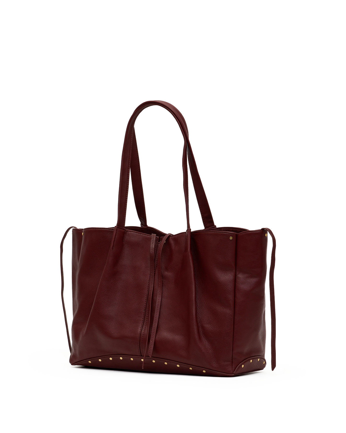 PREORDER NOW!  Meryl Carryall Cherrywood Pebble/Brushed Gold
