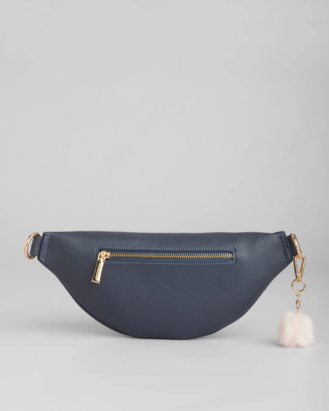 Bum Bag Navy + 2 straps (Logo Navy Strap & Navy Floral Strap)