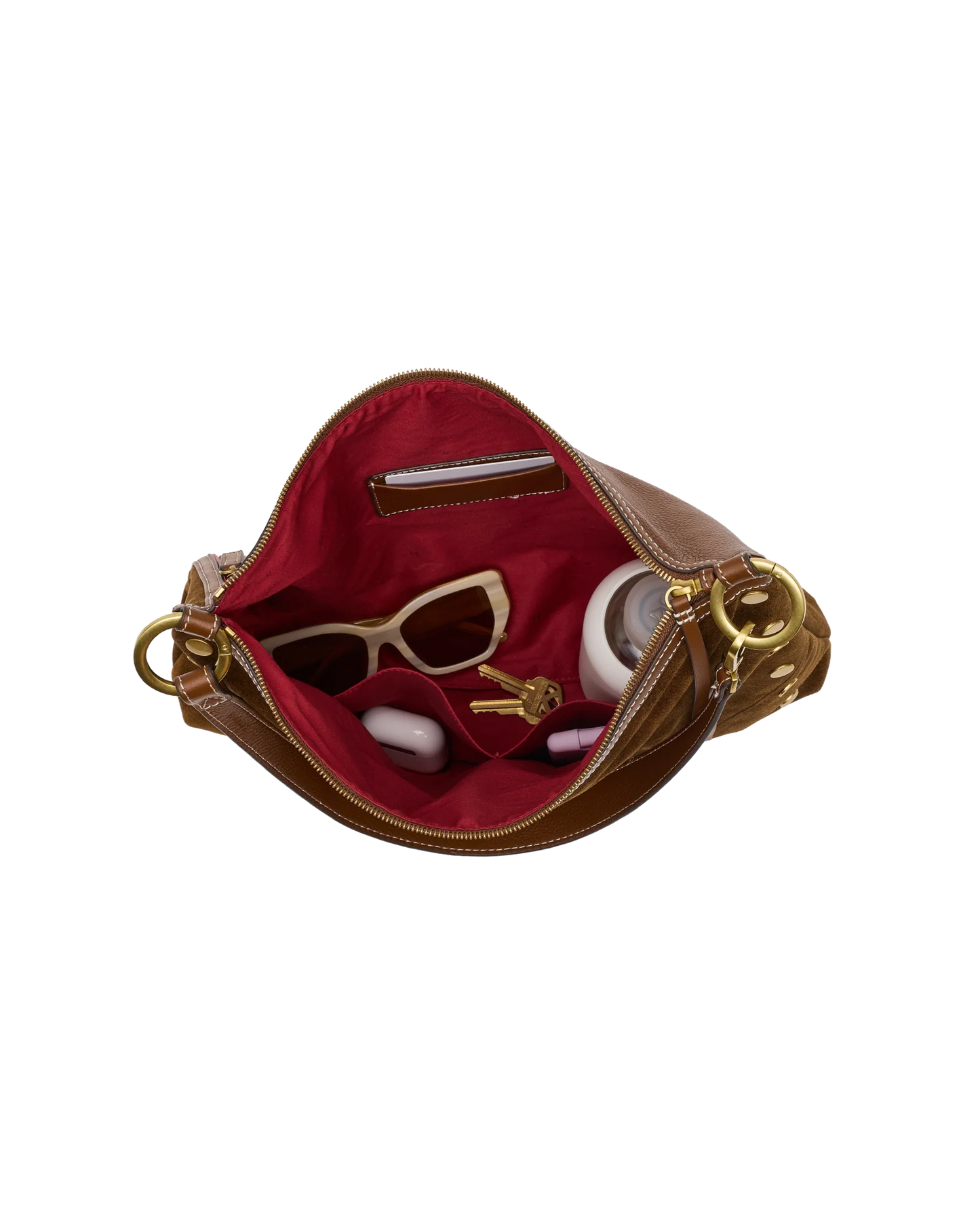 PREORDER NOW!  Kyle Large Cinnamon Suede/Antique Gold