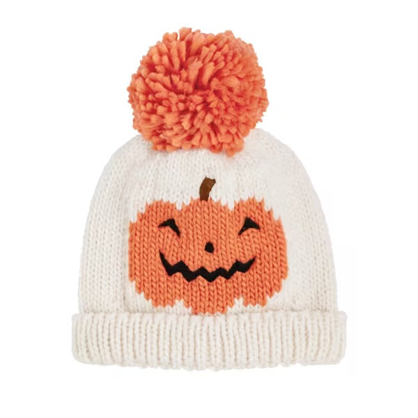 16010263O Jack-O-Lantern baby Knit Hat
