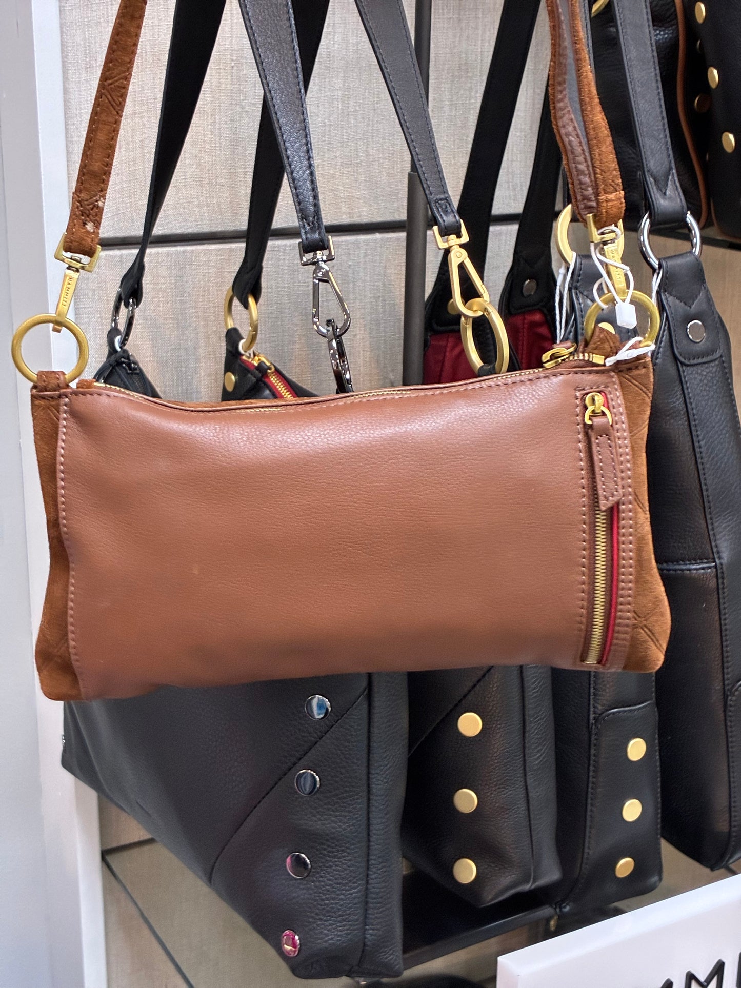 Kyle Chocolate Diamond Suede/Antique Gold