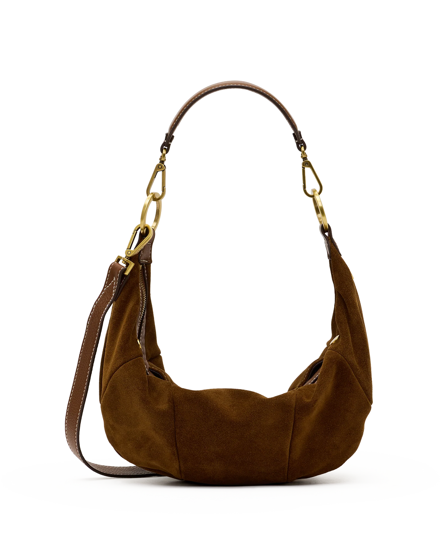 PREORDER NOW!  Erica Medium Cinnamon Suede/Antique Gold
