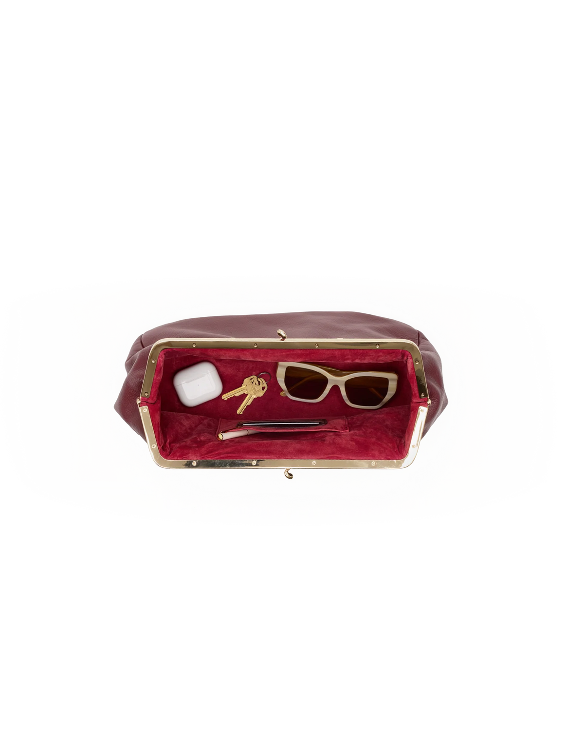 PREORDER NOW!  Vivienne Large Cherrywood Pebble/Gold