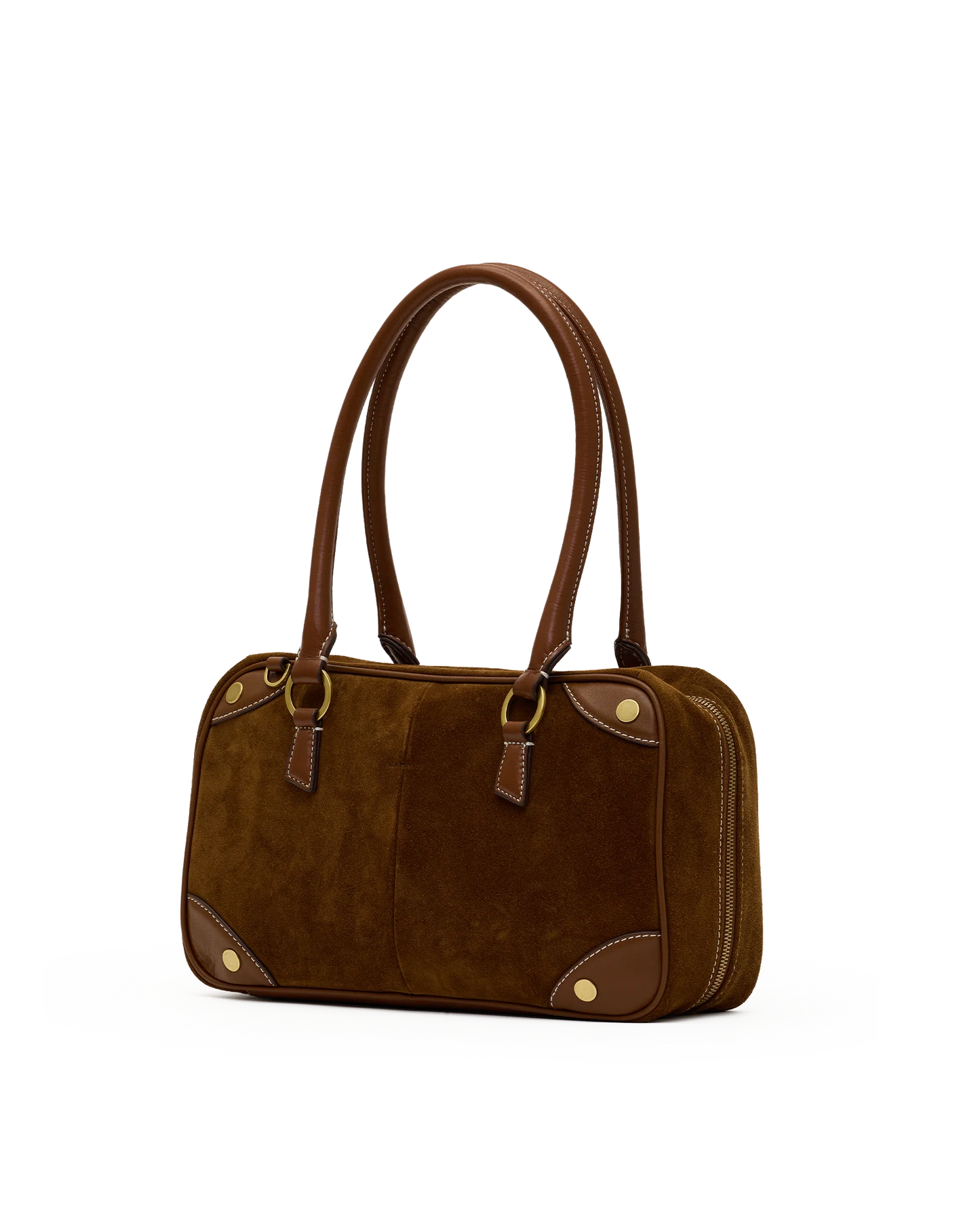 PREORDER NOW!  Meredith Medium Cinnamon Suede/Antique Gold