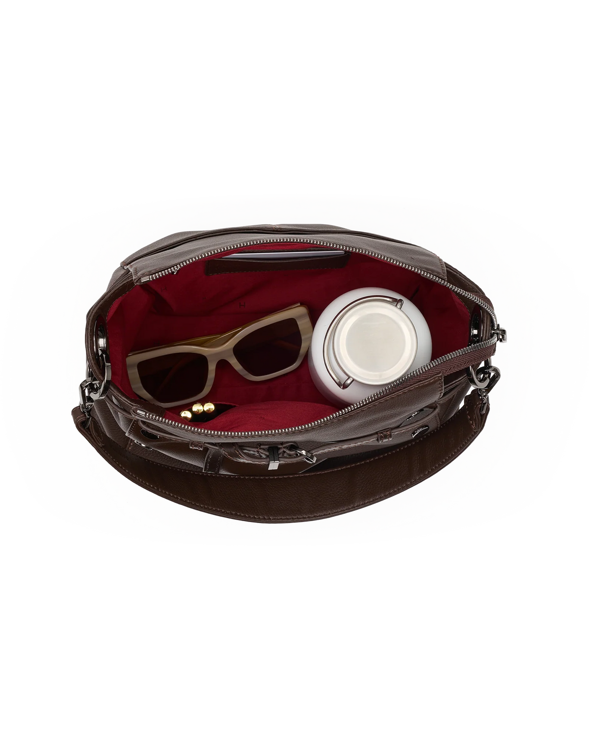 PREORDER NOW!  Bryant Large Belted Espresso/Gunmetal