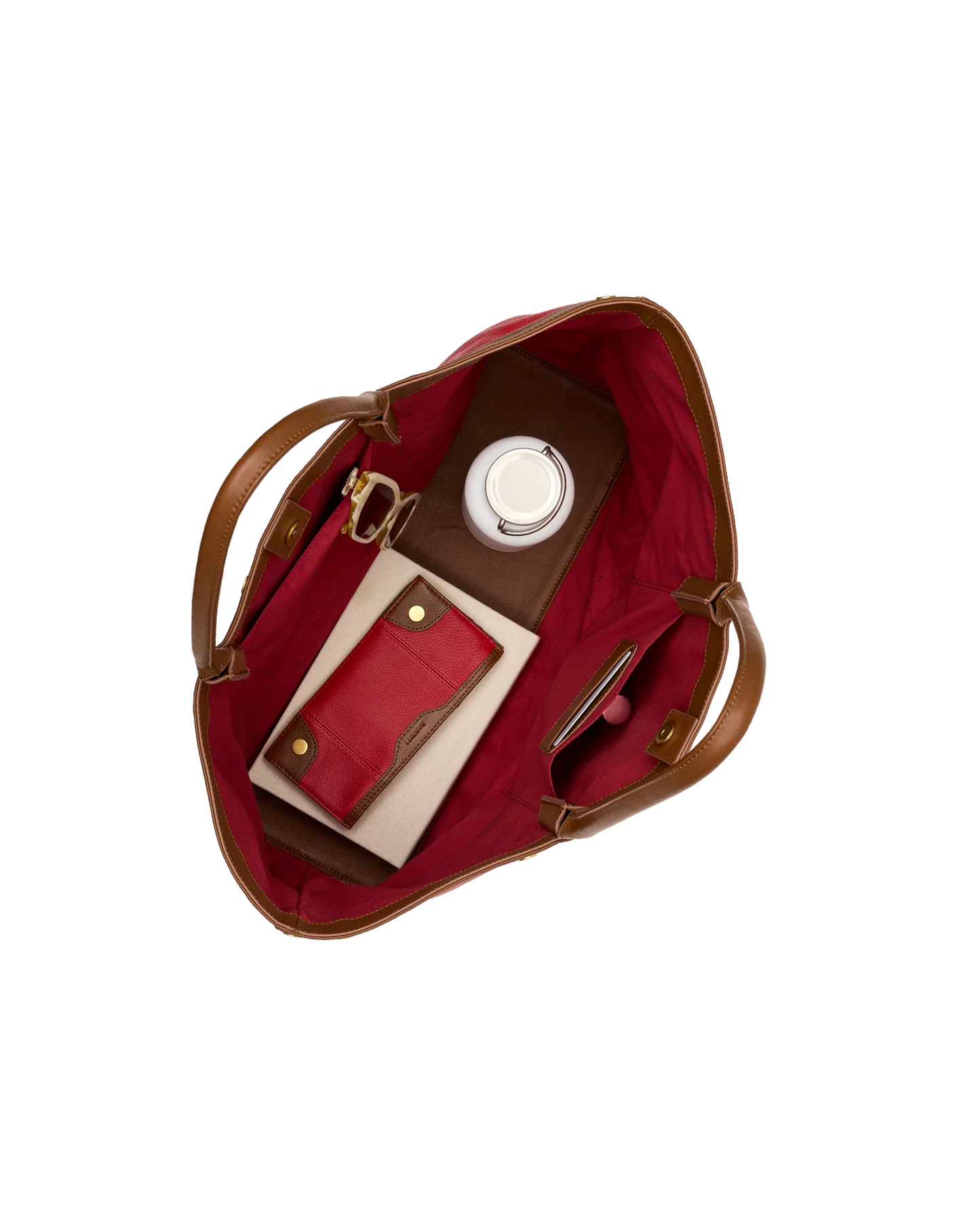 PREORDER NOW!  Olympia Tote Caramel Apple/Antique Gold