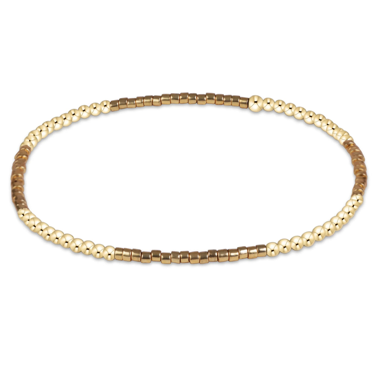 BGDHOPBLFGLU  Hope Blissful Bracelet - Gold Luster