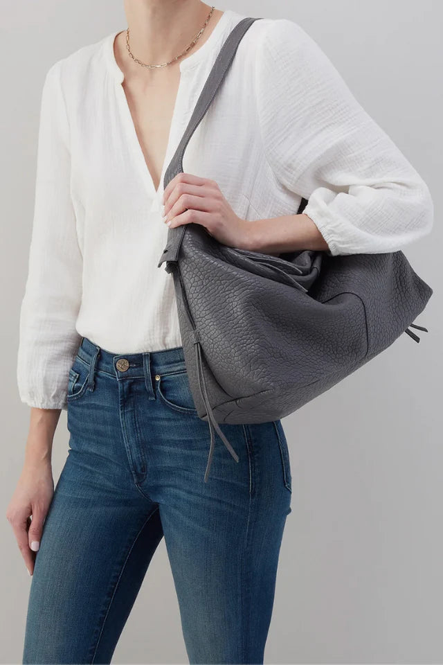 PB-82428GREY  BONITA HOBO