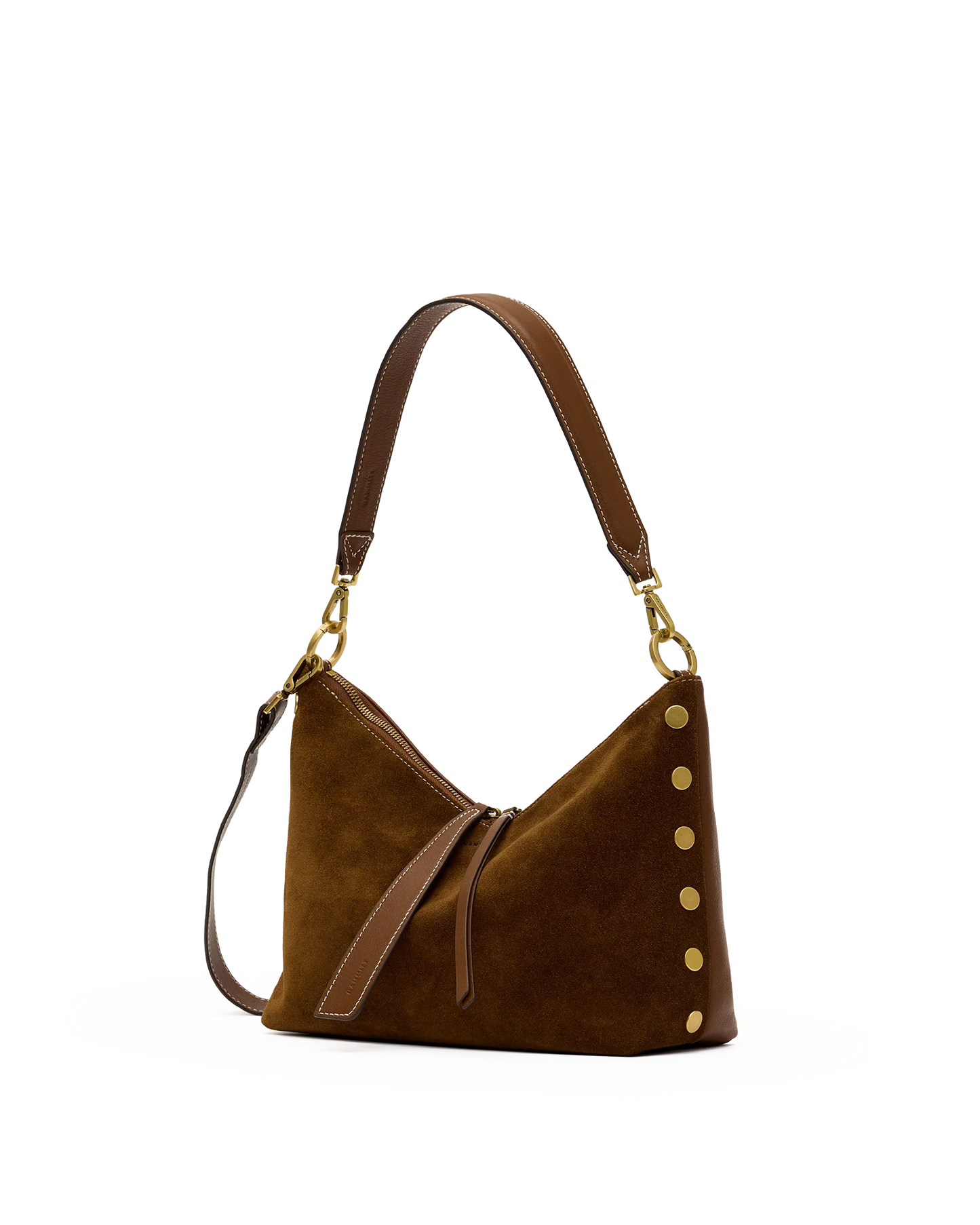 PREORDER NOW!  Grace Medium Cinnamon Suede/Antique Gold