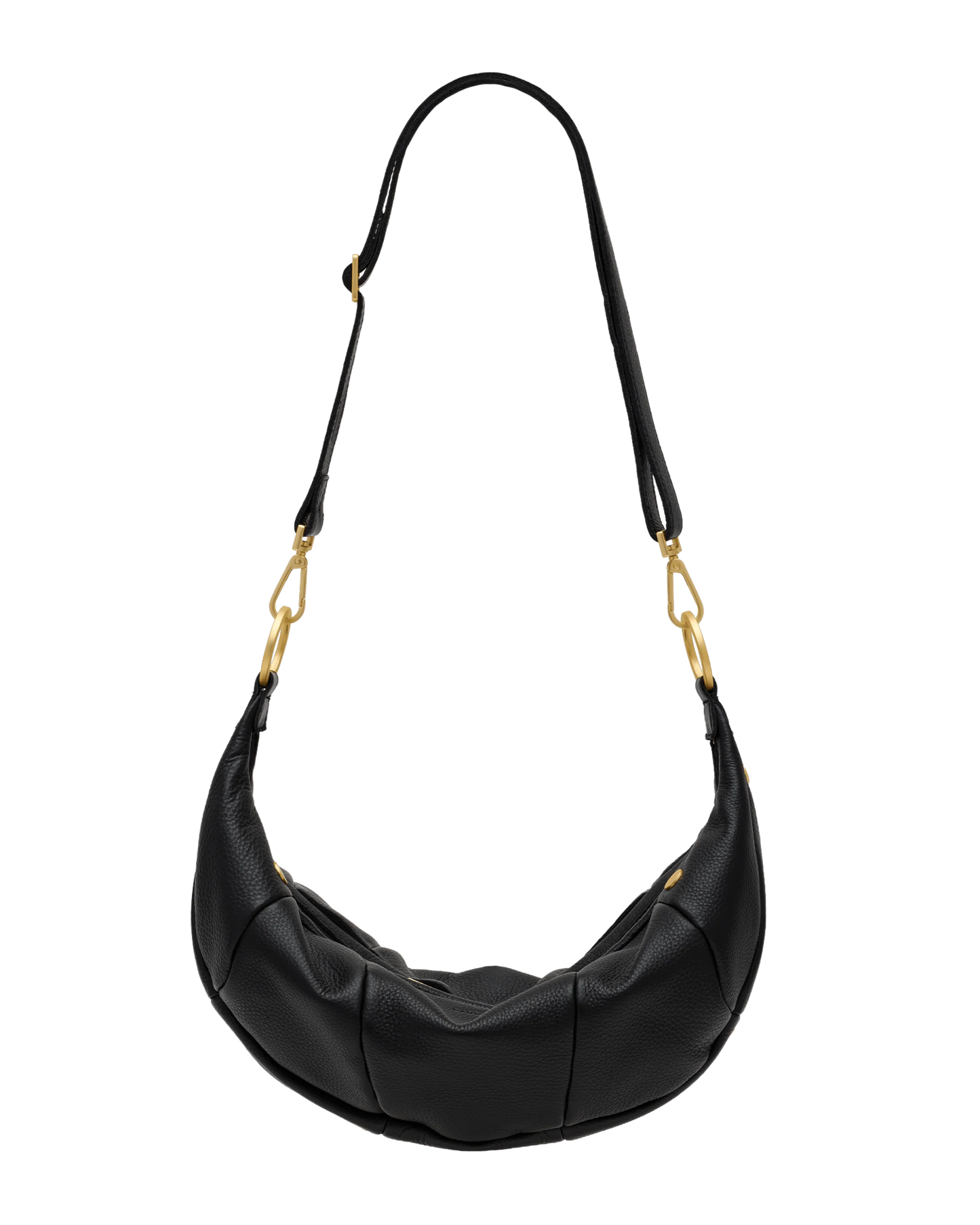 PREORDER NOW!  Erica Med Black/Brushed Gold