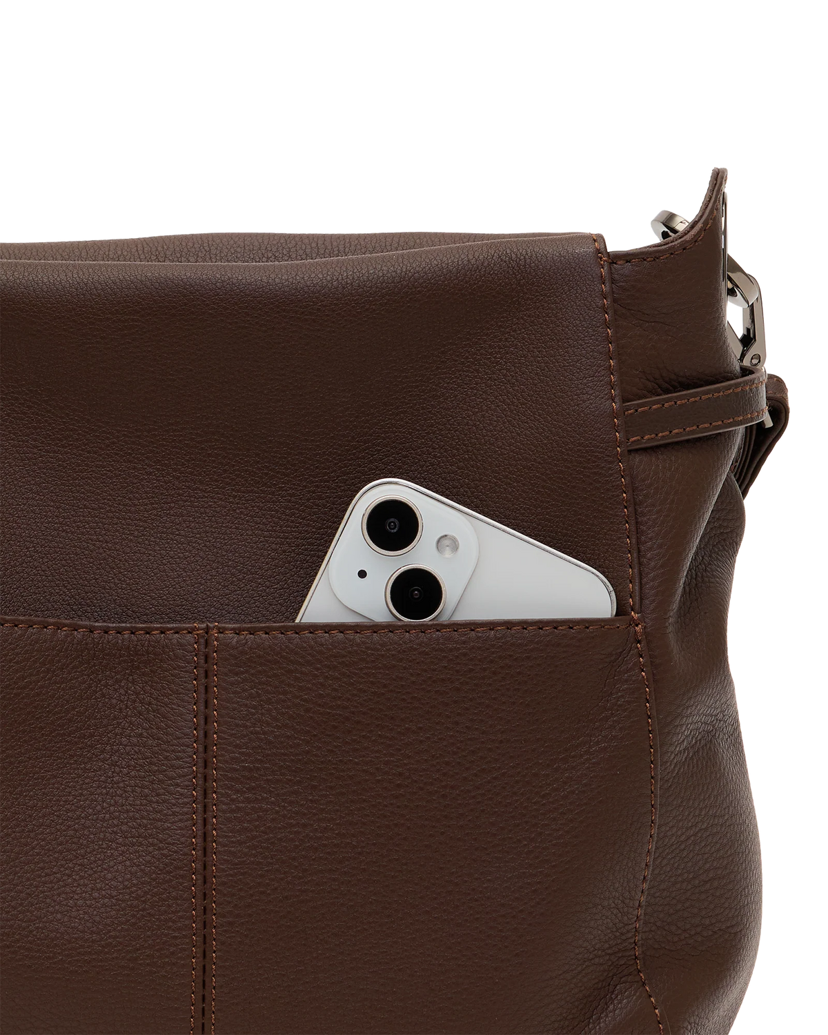 PREORDER NOW!  Bryant Large Belted Espresso/Gunmetal
