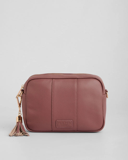 City Bag Dusky Orchid  + 2 Straps Orchid Chevron Orchid & Gold Stripe