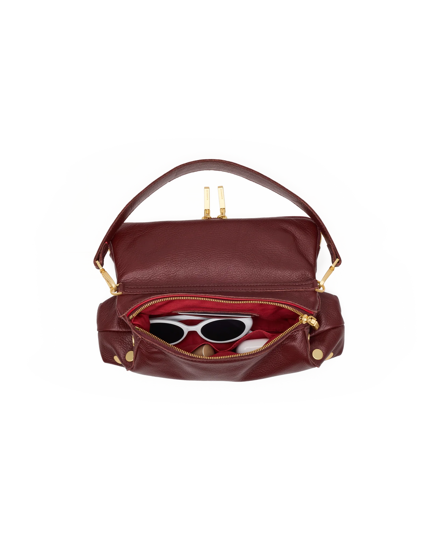 PREORDER NOW!  Beverly Medium Cherrywood Pebble/Brushed Gold