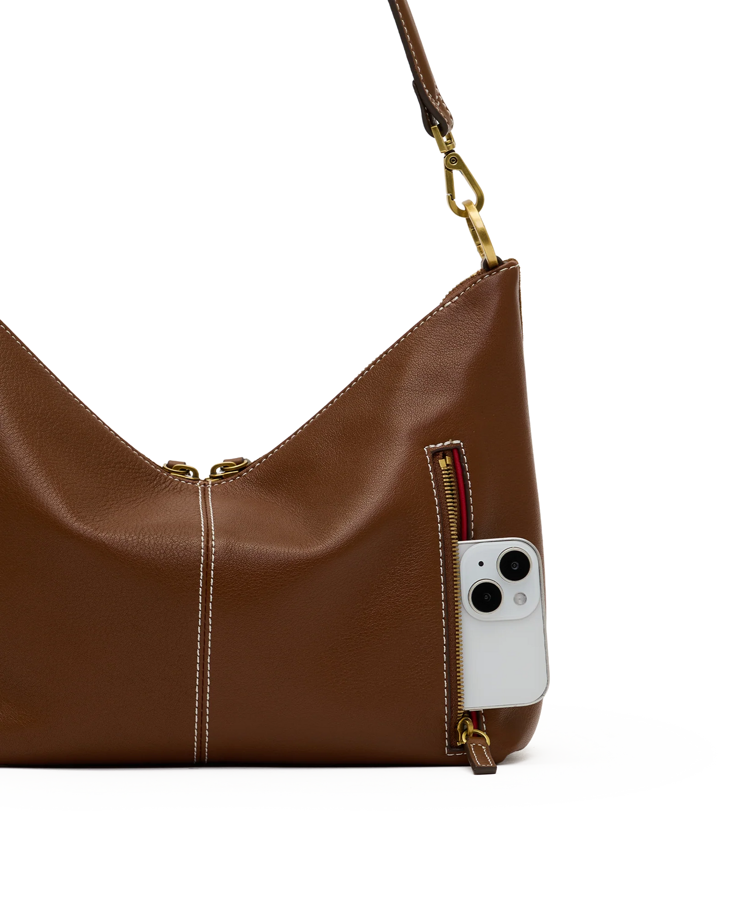 PREORDER NOW!  Grace Medium Cinnamon Suede/Antique Gold