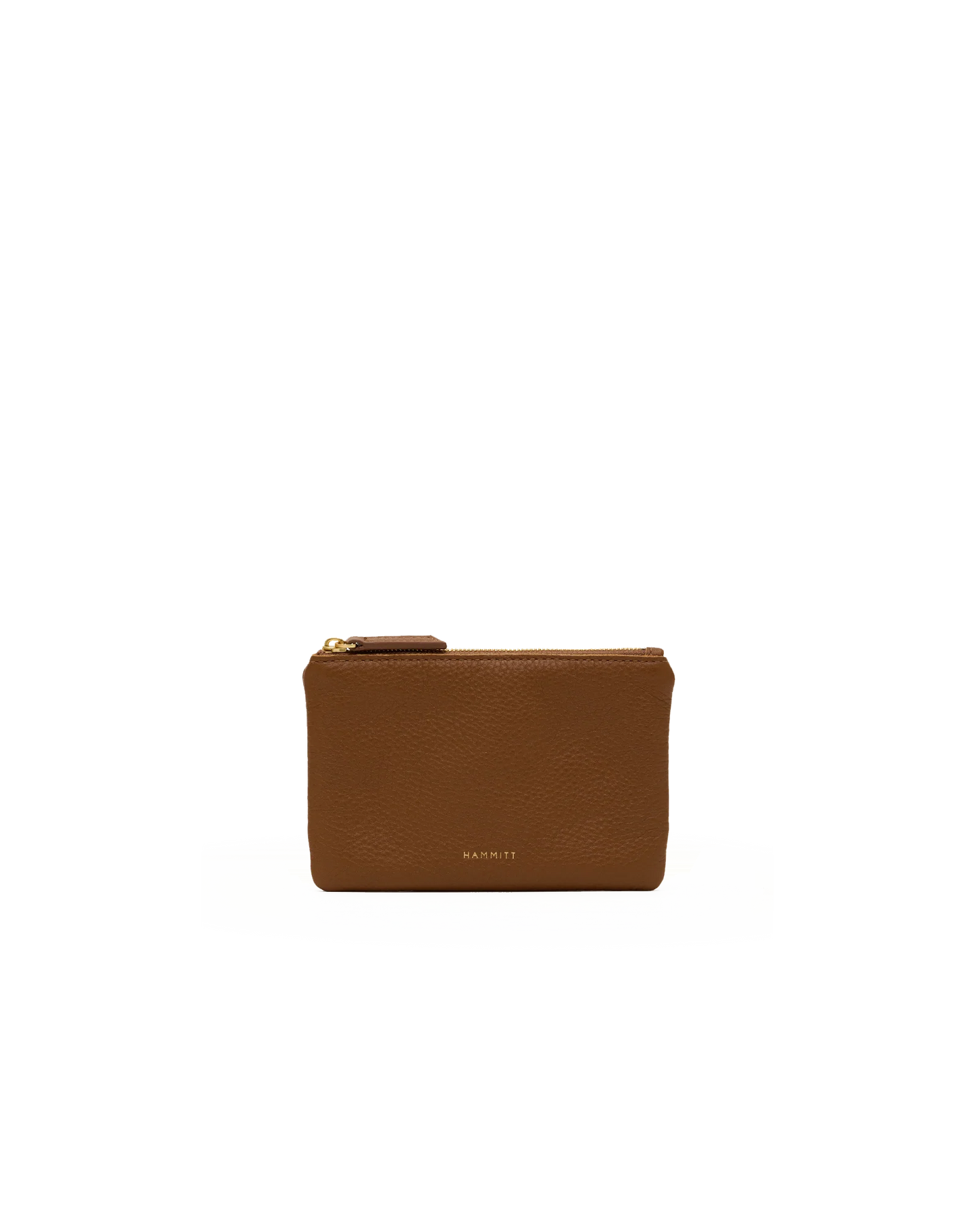 PREORDER NOW!  Viva Pouch Mahogany Pebble/Brushed Gold