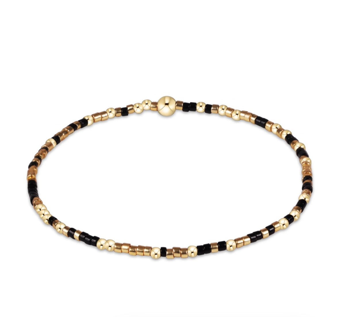 BGDHOPUNWGLUBLA  Hope Unwritten Bracelet - Gold Luster - Black