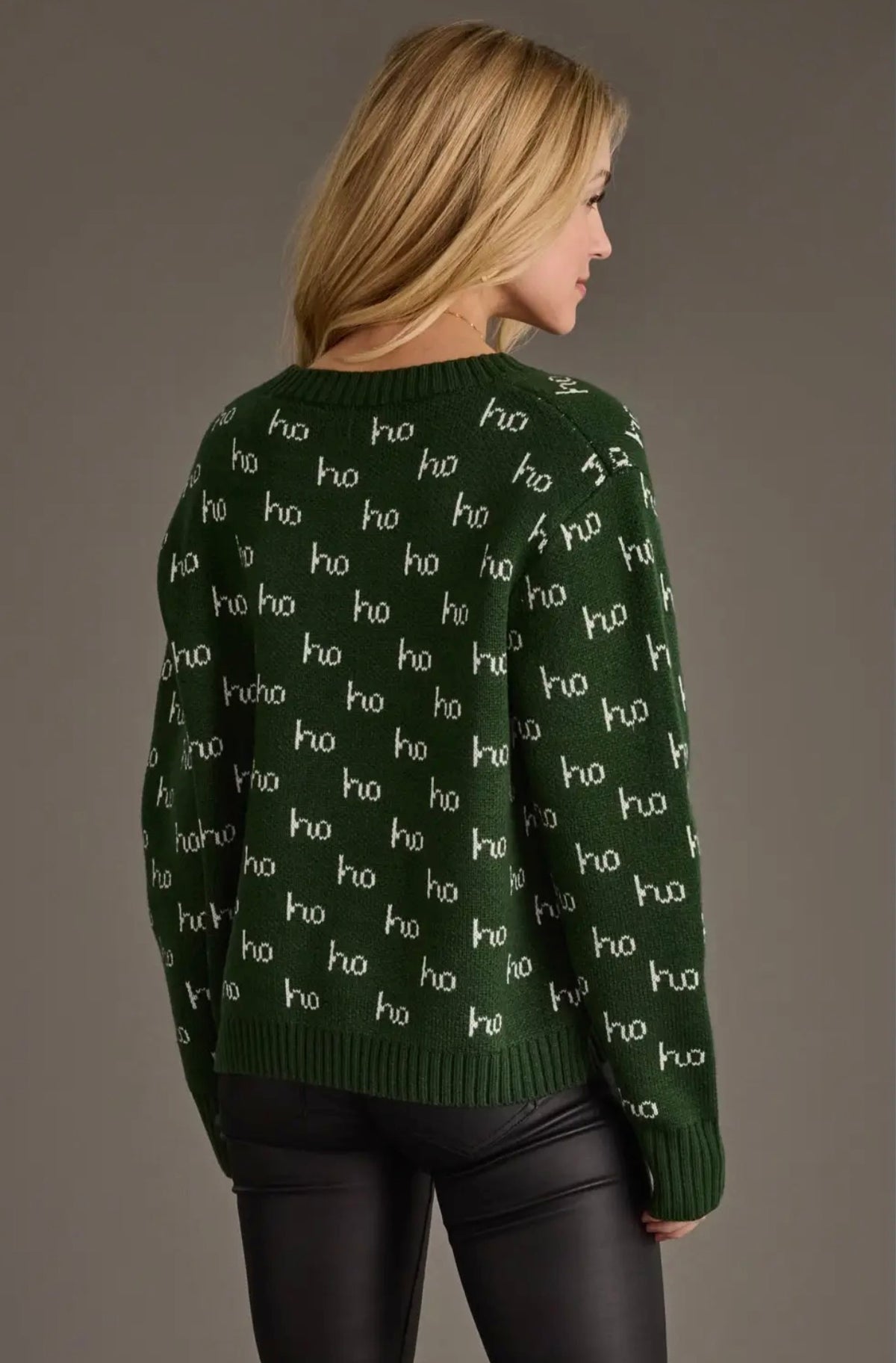 Green Ho Ho Ho Sweater