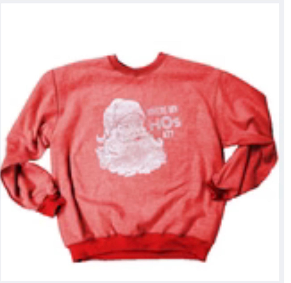 Where my HO's Red Sweatshirt