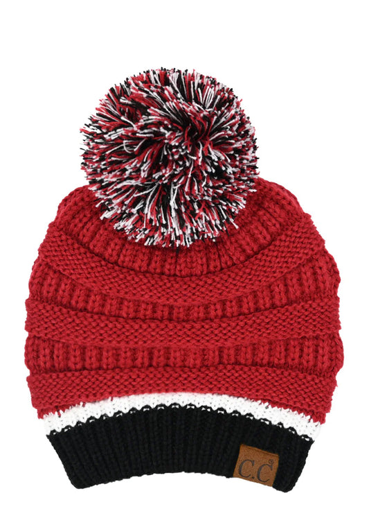 Gameday CC Beanie Red/Black