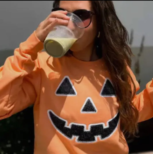 Spooky Pumpkin Halloween Sweatshirt