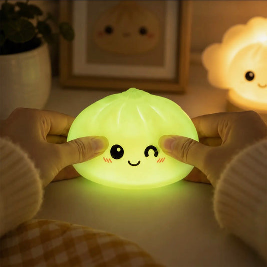 Glow-in-the-Dark Dumpling Squishy Mystery