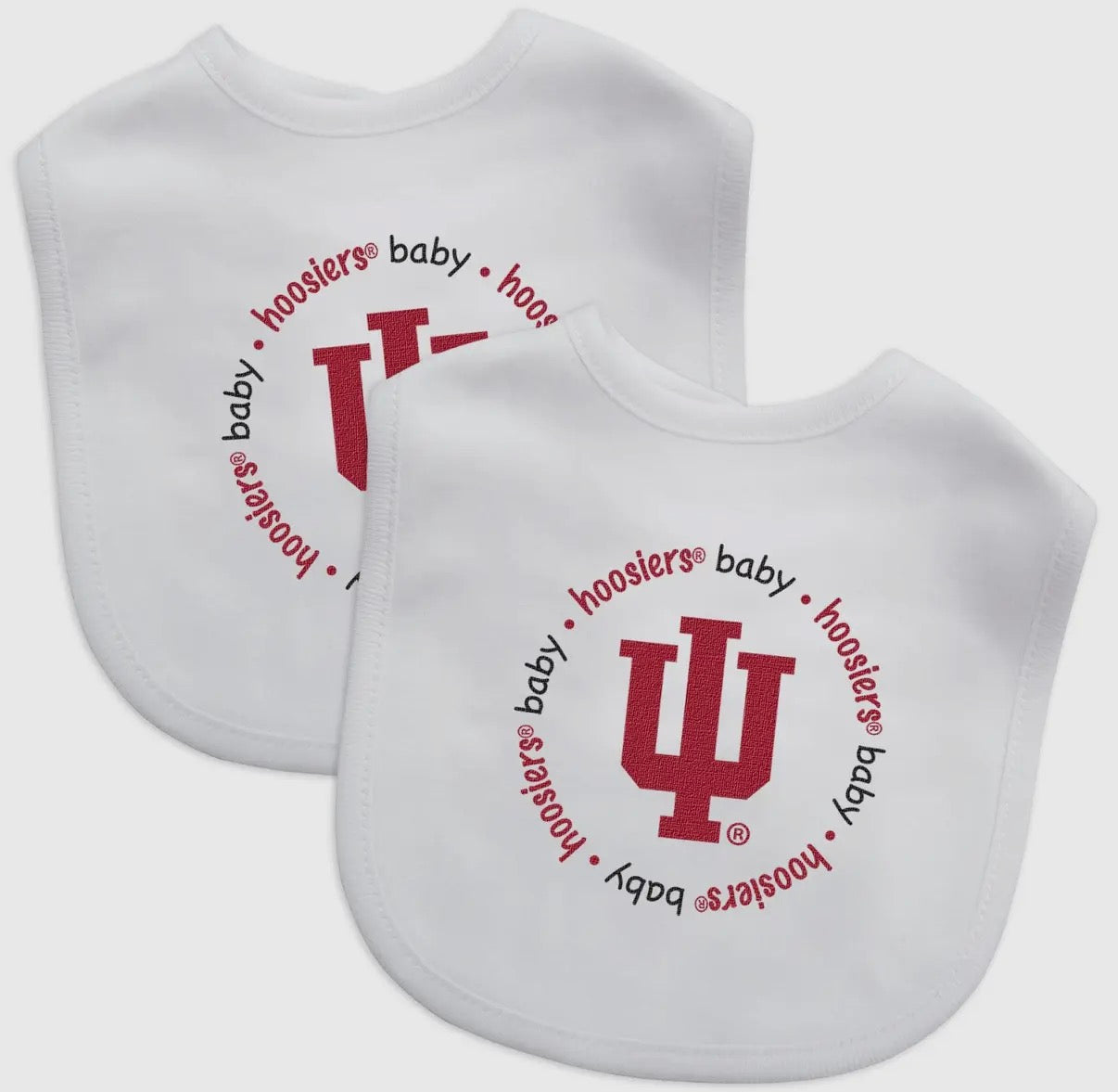 Indiana Hoosiers Baby Bibs 2-Pack