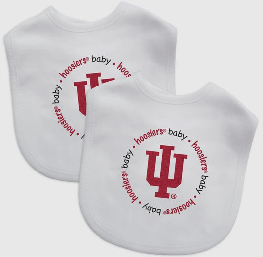 Indiana Hoosiers Baby Bibs 2-Pack