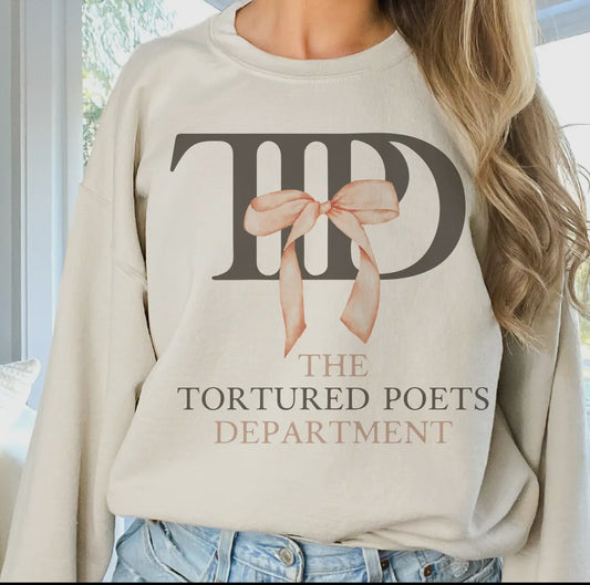 Taylor Swift Tortured Poets Concert Sweatshirt