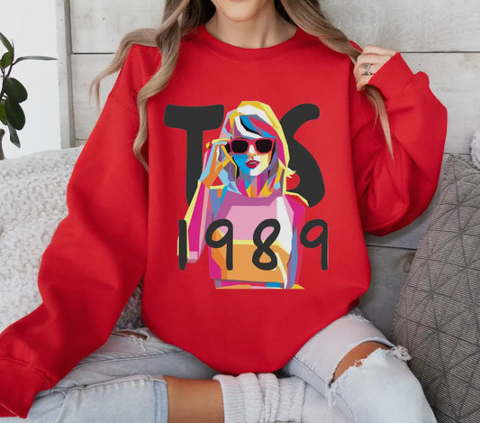 Taylor Swift Red 1989 Sweatshirt