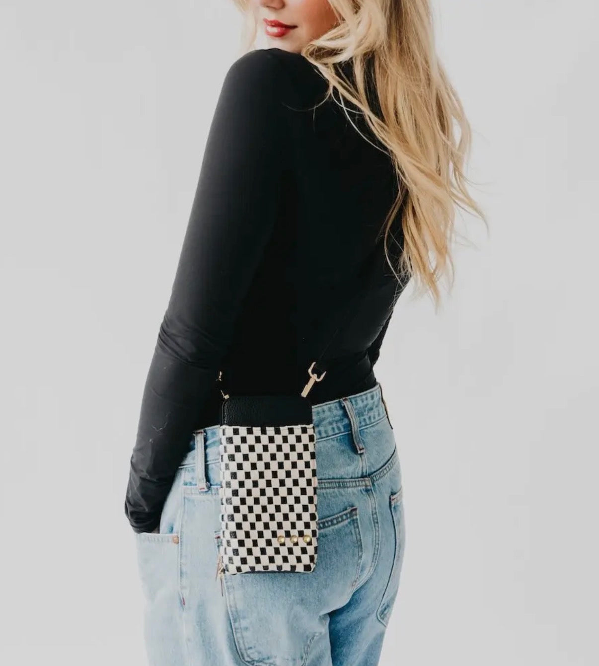 Woven Double Duty Phone Bag