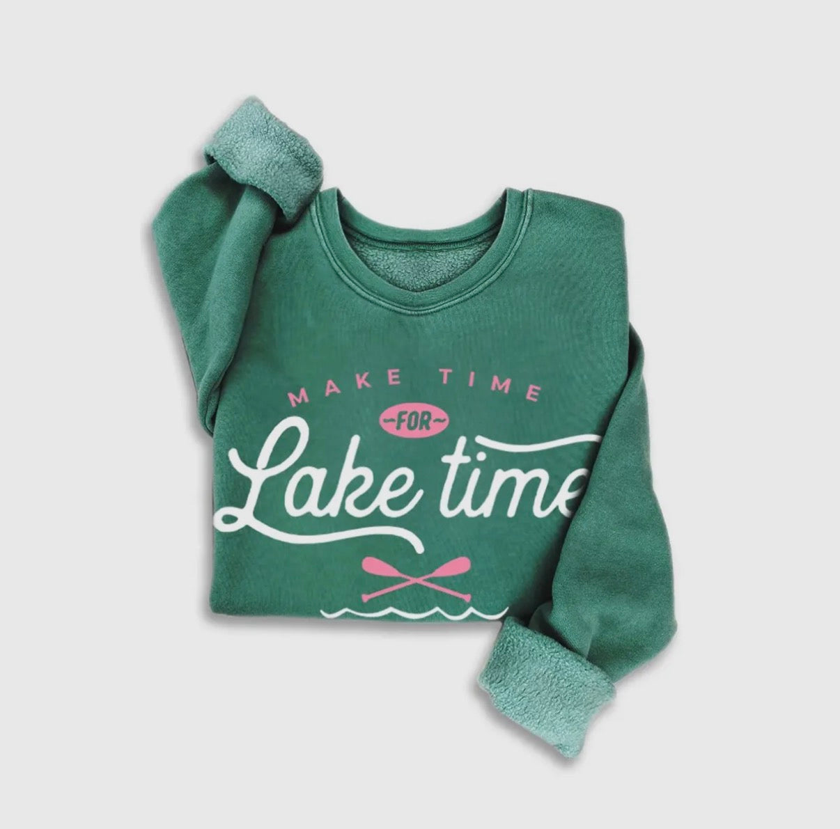 Make Time Lake Dusty Green